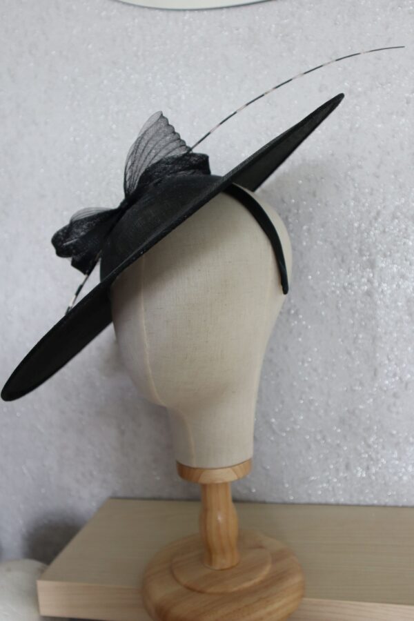 excelence nowy model czarny hattinator czarny kapelusz retro recas ascot