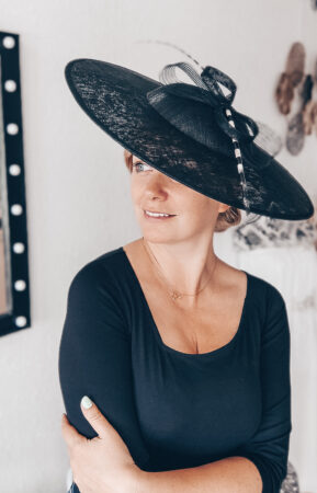 excelence nowy model czarny hattinator czarny kapelusz retro recas ascot